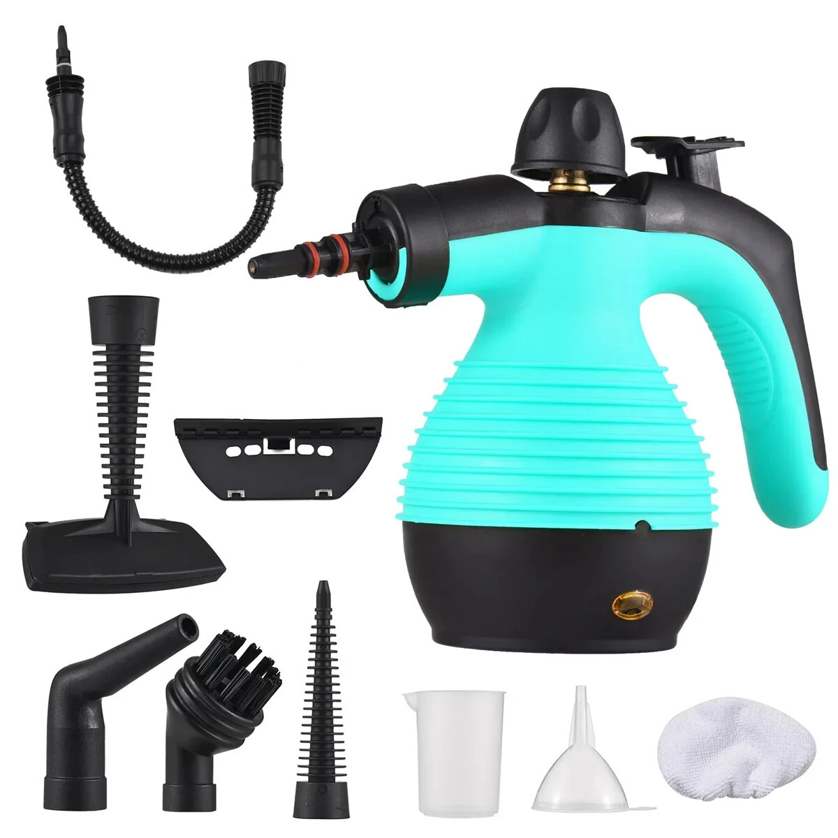 Handheld Steam Cleaning Machine 1050W High Temperature Steamer 3.0 bar Pressure 2-Minute Heat Up Multi Surface Versatility for Home Kitchen Bathroom Car (image for) Handheld Steam Cleaning Machine 1050W High Temperature Steamer 3.0 bar Pressure 2-Minute Heat Up Multi Surface Versatility for Home Kitchen Bathroom Car